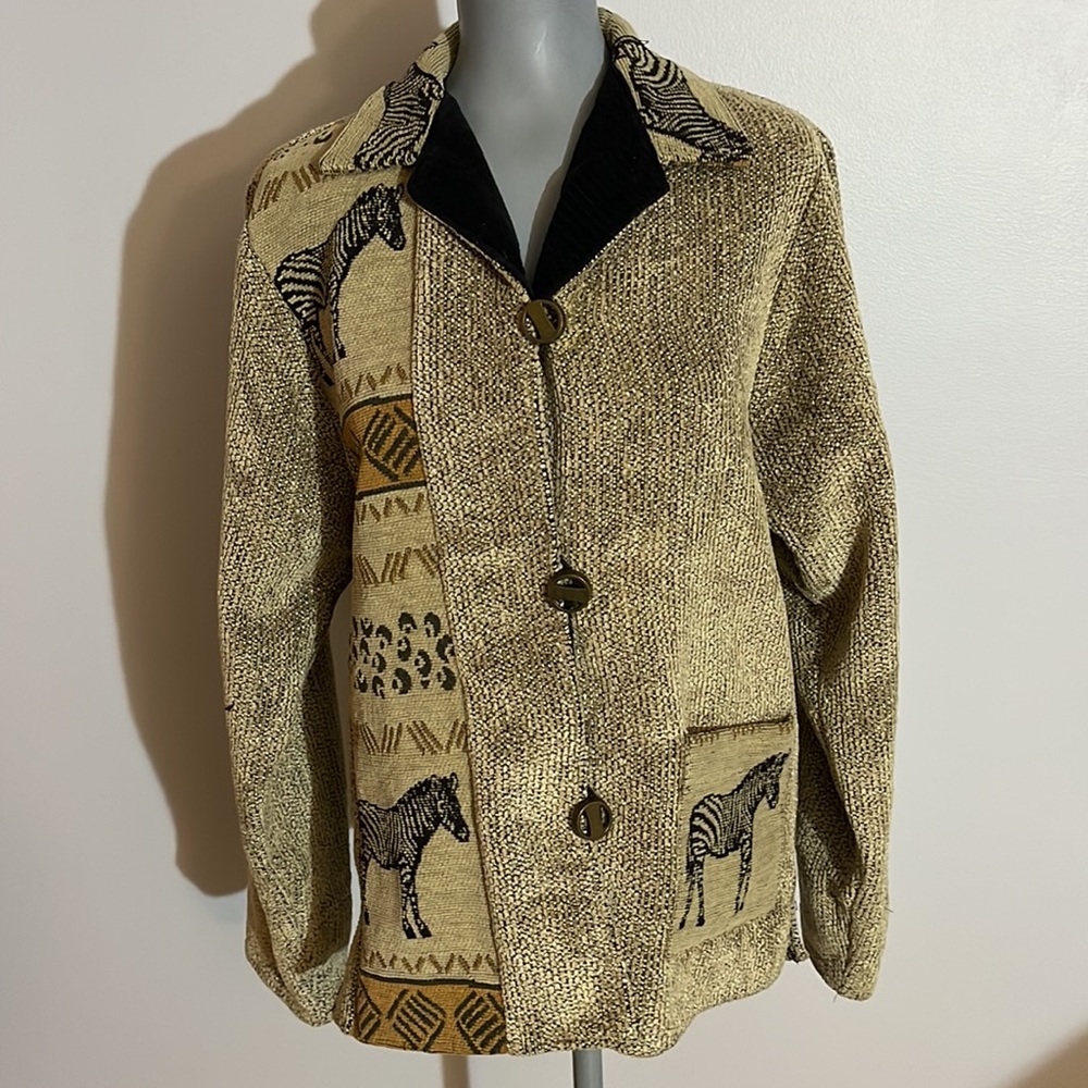 Vintage Villa Factory Zebra Jacket